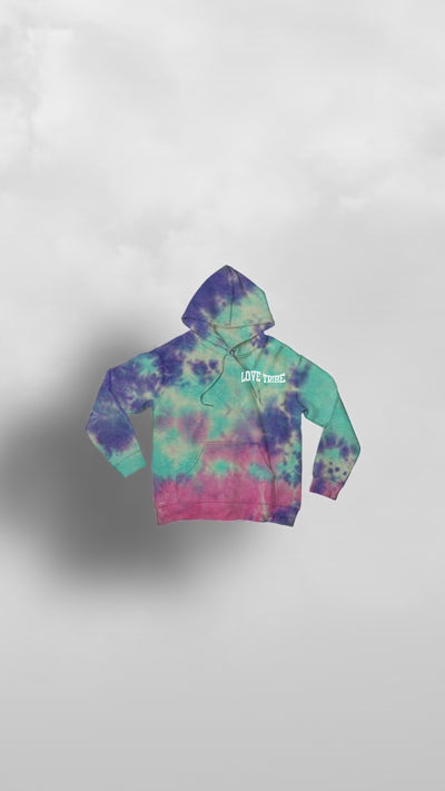 "Kupenda Everywhere" Love Tribe COTTON CANDY TYE DIE HOODIE - Afro Soca Love Supply