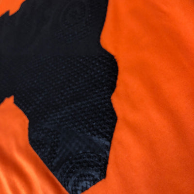 "Akwaaba" Orange Ankara Africa Tee - Afro Soca Love Supply
