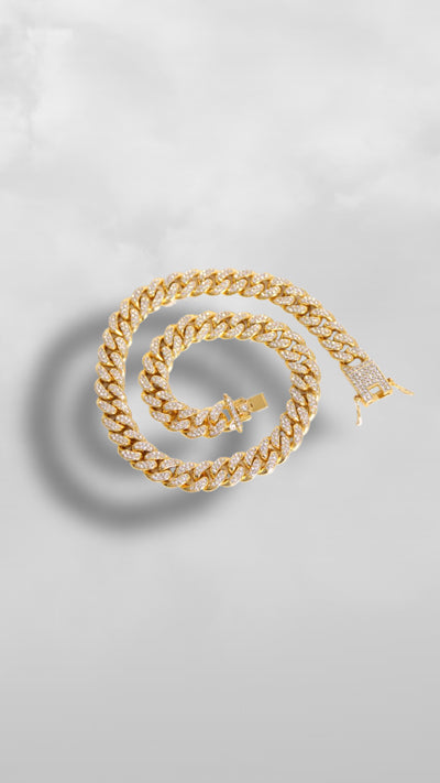 "Wärq" Cuban Link Gold Chain - Afro Soca Love Supply