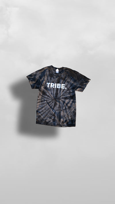 "Umbala" Black Tye Die Tribe Tee - Afro Soca Love Supply