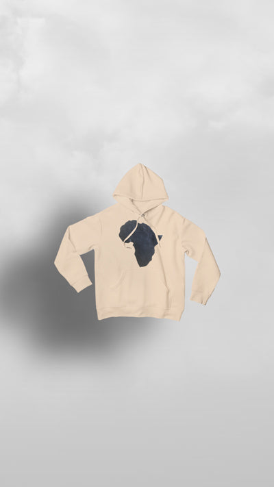 "Soldier of Love" Sand Dune Africa Ankara Hoodie - Afro Soca Love Supply