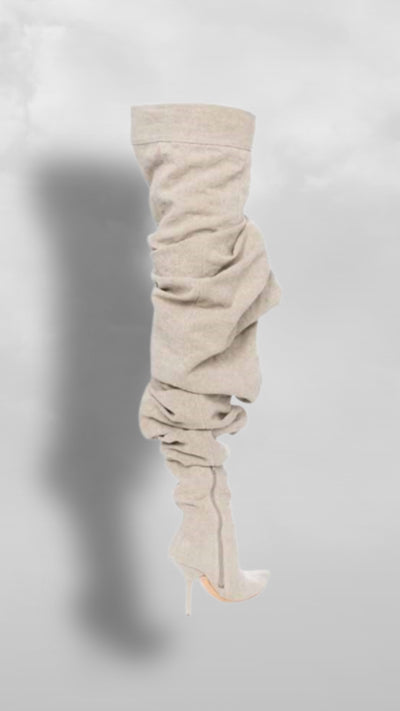 "Odomo" Thigh High Boots - Afro Soca Love Supply