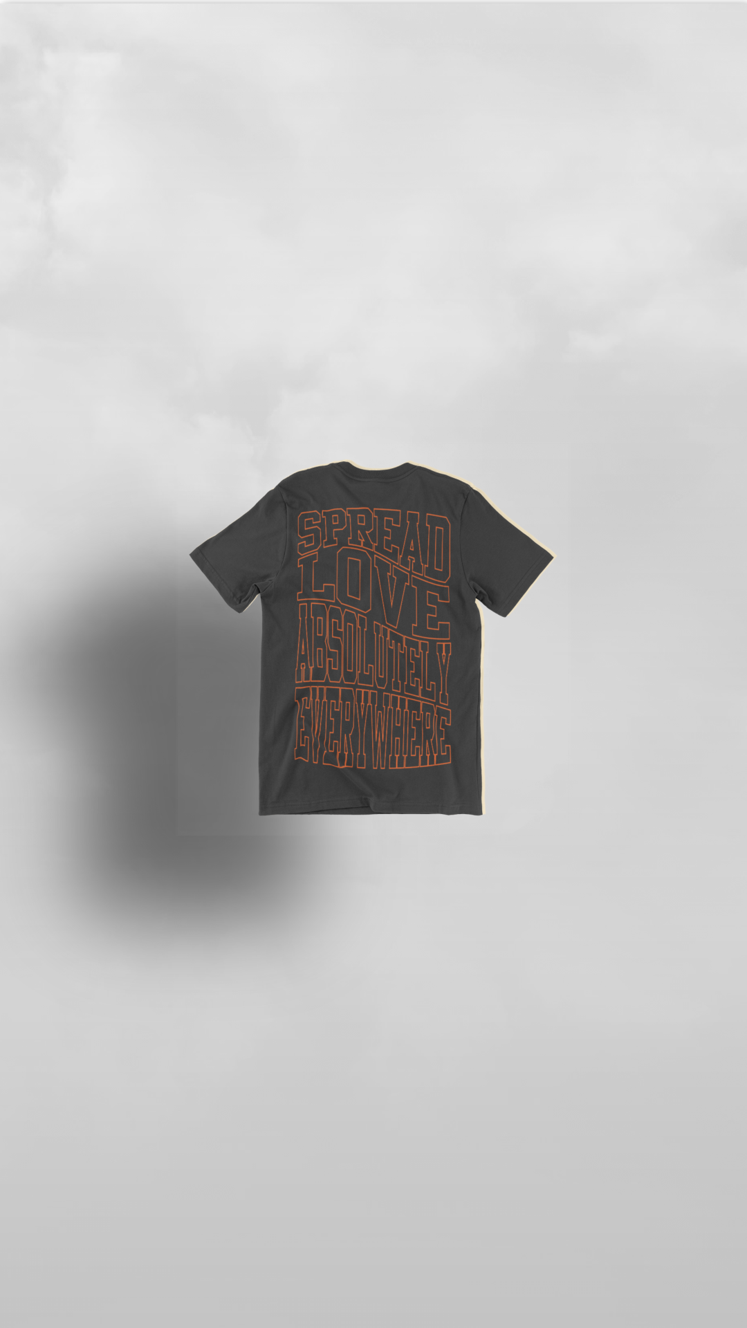 "Kupenda Everywhere" Love Tribe Black & Orange Tee - Afro Soca Love Supply