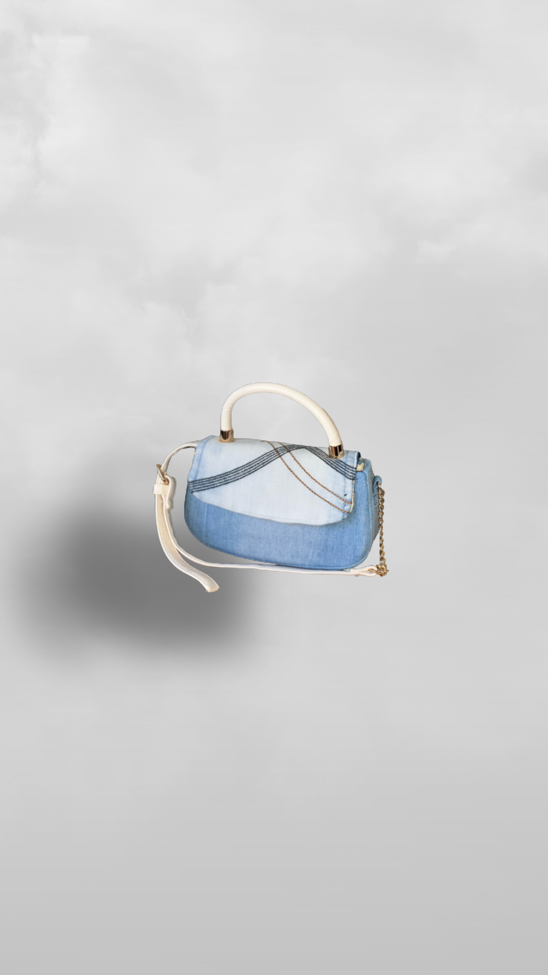 "ijini" Jeans Mini Bag - Afro Soca Love Supply