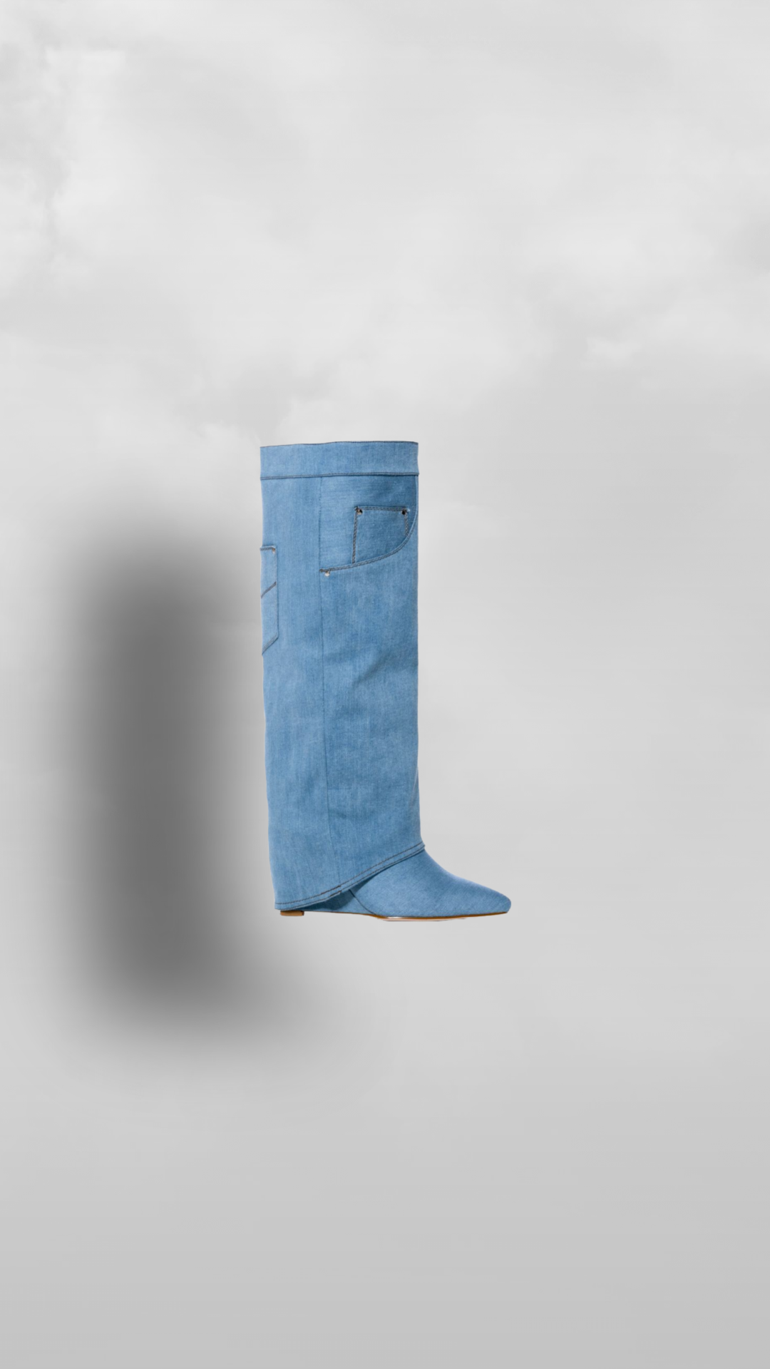 "Ojuido" Jeans High Boots - Afro Soca Love Supply