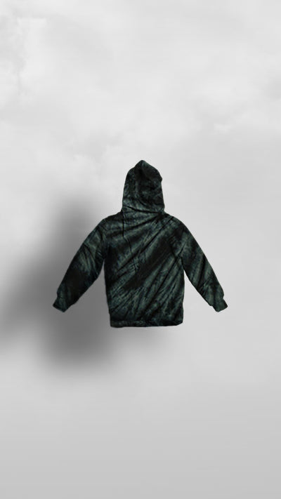 "Soldier of Love" BLACK TYE DIE Ankara Hoodie - Afro Soca Love Supply