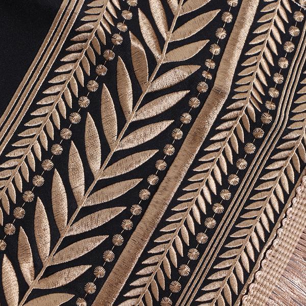 "Uzuri" Black On Natural Blazer - Afro Soca Love Supply