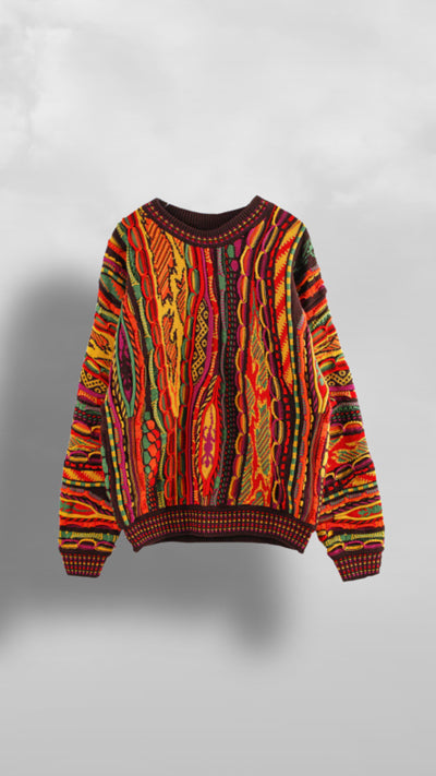 "Kenda" Oversized Knit Pullover - Afro Soca Love Supply